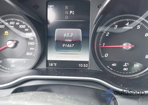 2016 Mercedes-Benz C 300 Sport 4Matic z USA, uszkodzony, nr VIN WDDWF4KB3GR126217